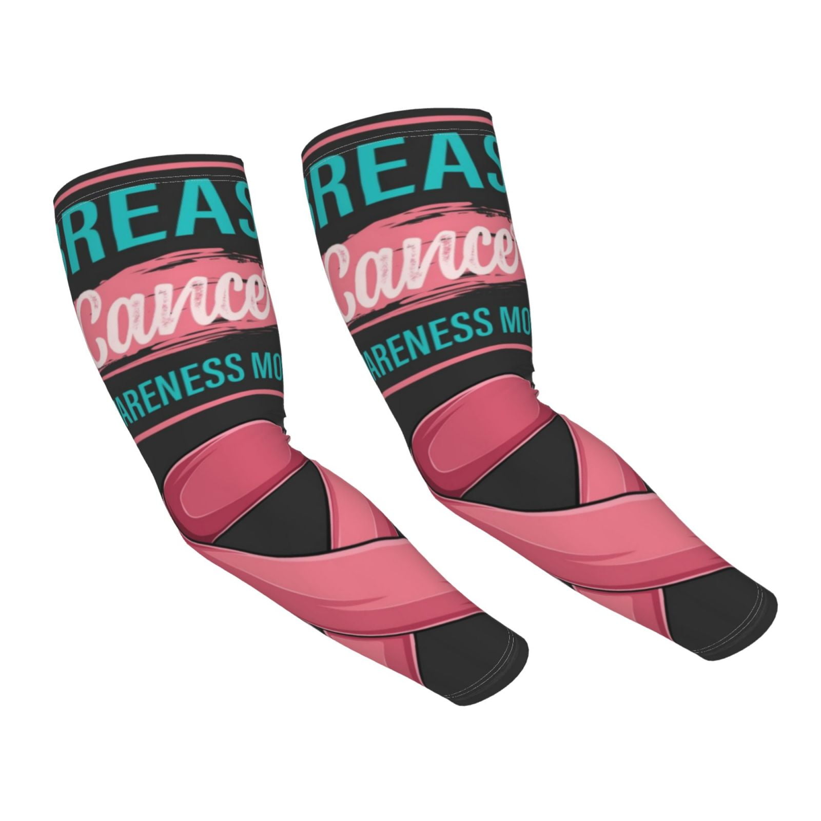 Daiia Ribbon With Angel Wings UV Sun Protection Arm Sleeves - Cooling ...