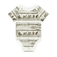 thumbnail image 1 of Daiia Rice Harvest Printed Unisex-Baby Short Sleeve Onesies Bodysuits Baby Climbing Clothes Soft and Comfortable Romper with Expandable Shoulder Design-2 Years, 1 of 8