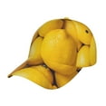 thumbnail image 1 of Daiia Ripe Yellow Lemon Baseball Cap Men Women Classic Adjustable For Running Workout And Outdoor Activitie All Season Dad Hat Gift, 1 of 9