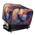 thumbnail image 1 of Daiia Rooster Oil Painting Pattern 4 slice Toaster Cover, Toaster Appliance Dust-proof Cover For Kitchen Small Appliance Dust Cover and Fingerprint Protection, 1 of 7