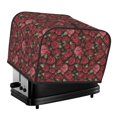 thumbnail image 1 of Daiia Rose Flowers Pattern 4 slice Toaster Cover, Toaster Appliance Dust-proof Cover For Kitchen Small Appliance Dust Cover and Fingerprint Protection, 1 of 7