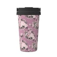 thumbnail image 1 of Daiia Rose Flowers Printed Stainless Steel Tumbler with Lid and Straw, Double Wall Vacuum Insulated Coffee Tumbler Travel Coffee Mug with Leak Proof Lid, 1 of 8