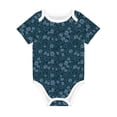 thumbnail image 1 of Daiia Rose Flowers Printed Unisex-Baby Short Sleeve Onesies Bodysuits Baby Climbing Clothes Soft and Comfortable Romper with Expandable Shoulder Design-6 Months, 1 of 8