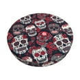 thumbnail image 1 of Daiia Rose Flowers Stool Covers Round,Round Bar Stool Covers Waterproof Bar Chair Covers Washable Stool Cushion Slipcover for 12-14 Inch Chair-14 inch, 1 of 7