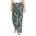 thumbnail image 1 of Daiia Rose Flowers Women's Sleep Pant with Pockets and Drawstring,Pajama Pants-Small, 1 of 9
