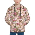 thumbnail image 1 of Daiia Rose Flowers for Boys Fashion Hoodies & Sweatshirts with Kangaroo Pocket,Hooded Sweatshirt for Kid, Breathable& Moisture Wicking-Medium, 1 of 6