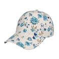 thumbnail image 1 of Daiia Rose Flowers print Baseball Cap Men Women Golf Dad Hat Adjustable Original Classic Low Profile Hat Unconstructed Plain Cap, 1 of 9