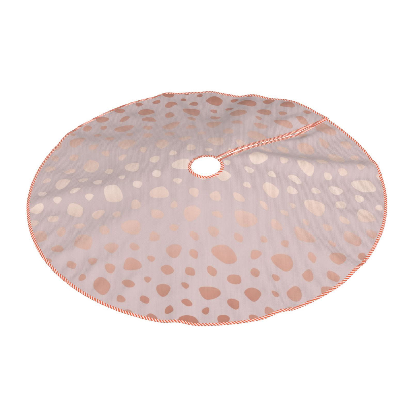 Rose Gold Christmas Tree Skirtnull