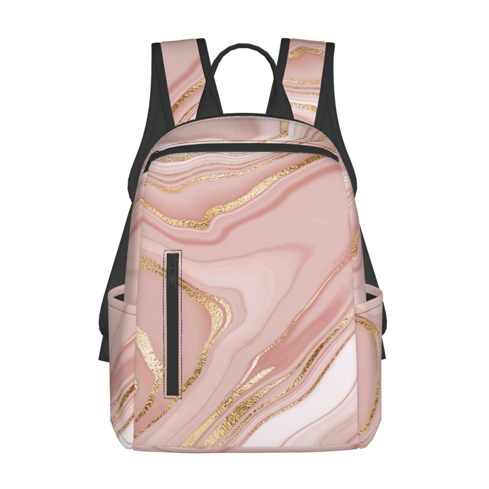 Backpack purse rose gold hotsell