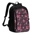 thumbnail image 1 of Daiia Rose Mix Leopard 2 Pattern USB Charging Backpack for Men and Women, Anti-Theft Backpack,Travel Backpack,School Backpack,College Backpack,Laptop Backpack, 1 of 7