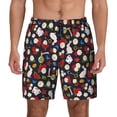 thumbnail image 1 of Daiia Rose Rabbit Mens Swim Trunks Swim Shorts Quick Dry Swim Shorts with Mesh Lining Pockets-Large, 1 of 9
