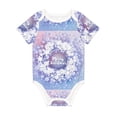 thumbnail image 1 of Daiia Round Snow Merry Christmas Printed Unisex-Baby Short Sleeve Onesies Bodysuits Baby Climbing Clothes Soft and Comfortable Romper with Expandable Shoulder Design-2 Years, 1 of 8
