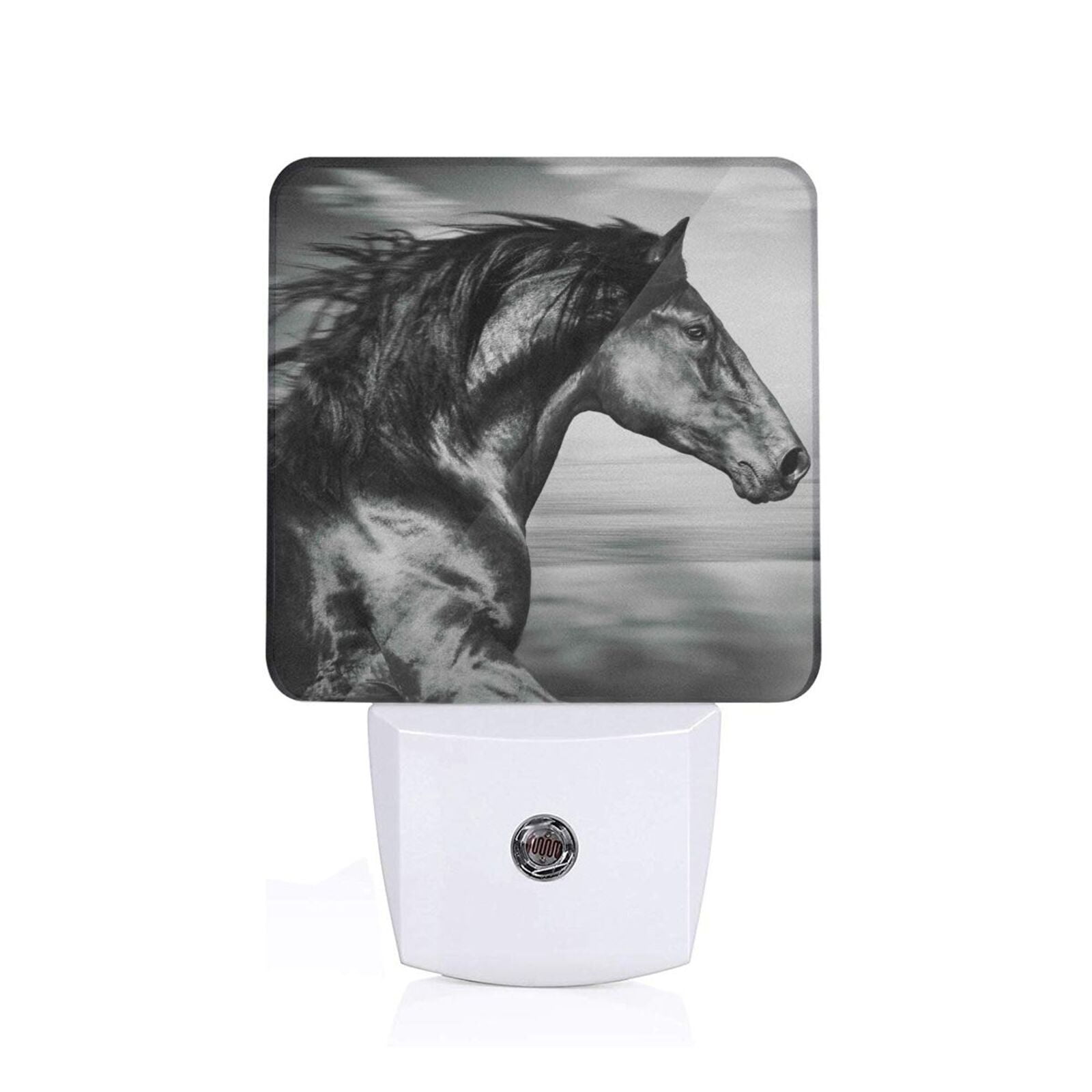 Daiia Running Horse Pattern Plugin LED Backlit Night Light with Motion