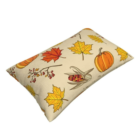 Daiia Rustic Harvest Time Bedding Waterproof Pillow Protector Zippered Queen – Bed Bug Proof Pillow Encasement-20"x30"