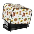 thumbnail image 1 of Daiia Rustic Western Charm Pattern 4 slice Toaster Cover, Toaster Appliance Dust-proof Cover For Kitchen Small Appliance Dust Cover and Fingerprint Protection, 1 of 7