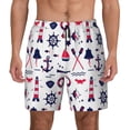 thumbnail image 1 of Daiia Sailing Marine Travel Mens Swim Trunks Swim Shorts Quick Dry Swim Shorts with Mesh Lining Pockets-XX-Large, 1 of 9