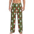 thumbnail image 1 of Daiia Santa Claus And Gnomes Men's Sleep Pant with Pockets and Drawstring,Pajama Pants-XX-Large, 1 of 9