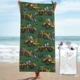 thumbnail image 1 of Daiia Scraper Pattern Quick Dry Towel, Super Absorbent Travel Towel with Hanging Loop & Carabiner, Lightweight Compact Fast-Drying Microfiber Towel-, 1 of 8