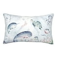 thumbnail image 1 of Daiia Sea Animals Bedding Waterproof Pillow Protector Zippered Queen – Bed Bug Proof Pillow Encasement-14"x20", 1 of 9