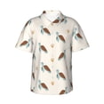 thumbnail image 1 of Daiia Sea Turtle Hawaiian Shirt for Men Gentle Cotton Regular Short Sleeve Casual-XX-Large, 1 of 9