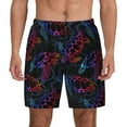 thumbnail image 1 of Daiia Sea Turtle Mens Swim Trunks Swim Shorts Quick Dry Swim Shorts with Mesh Lining Pockets-Small, 1 of 9