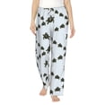 thumbnail image 1 of Daiia Sea Turtle Women's Sleep Pant with Pockets and Drawstring,Pajama Pants-Large, 1 of 9