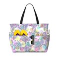 thumbnail image 1 of Daiia Sea Turtles Beach Travel Bag - Water-Resistant Beach Bag, Lightweight Tote with 7 Pockets for Women and Men - Gym,Pool,Camping,Reusable Grocery Bag, 1 of 7