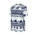 thumbnail image 1 of Daiia Sea Underwater Animals1 Mens Baseball Jersey Button Down Shirts Short Sleeve Sports Uniforms-Small, 1 of 9