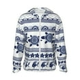 thumbnail image 1 of Daiia Sea Underwater Turtles UPF 50+ Sun Protection Hoodie Jacket Lightweight Long Sleeve Sun Shirt for Women Men with Pocket Hiking Outdoor-3X-Large, 1 of 9