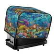thumbnail image 1 of Daiia Sea World Pattern 2 slice Toaster Cover, Toaster Appliance Dust-proof Cover For Kitchen Small Appliance Dust Cover and Fingerprint Protection, 1 of 7