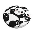 thumbnail image 1 of Daiia Seamless Pattern Cute Panda Stool Covers Round,Round Bar Stool Covers Waterproof Bar Chair Covers Washable Stool Cushion Slipcover for 12-14 Inch Chair-14 inch, 1 of 7