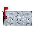 thumbnail image 1 of Daiia Shells And Sand Mailbox Cover , Magnetic Welcome Mailbox Wraps Post Letter Box Cover for Garden Yard Home Decor-21x18 in, 1 of 7