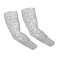 thumbnail image 1 of Daiia Silver Glitter UV Sun Protection Arm Sleeves - Cooling Compression Arm Sleeve - Sports & UV Arm Sleeves for Men & Women, 1 of 8
