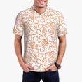thumbnail image 1 of Daiia Simple Fruit Pattern Men’s Polo Shirts,Solid Deck Shirt,Classic Fit, Breathable Cotton Polo for Casual and Sport Wear-XX-Large, 1 of 9