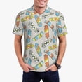 thumbnail image 1 of Daiia Skateboard Pattern Men’s Polo Shirts,Solid Deck Shirt,Classic Fit, Breathable Cotton Polo for Casual and Sport Wear-3X-Large, 1 of 9