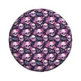 Daiia Skull Flower Tire Covers , Travel Trailer Camper Truck SUV