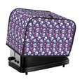 thumbnail image 1 of Daiia Skull cartoon flower Pattern 2 slice Toaster Cover, Toaster Appliance Dust-proof Cover For Kitchen Small Appliance Dust Cover and Fingerprint Protection, 1 of 7