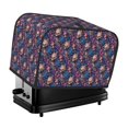 thumbnail image 1 of Daiia Skull starry sky flower Pattern 2 slice Toaster Cover, Toaster Appliance Dust-proof Cover For Kitchen Small Appliance Dust Cover and Fingerprint Protection, 1 of 7