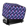 thumbnail image 1 of Daiia Skull starry sky flower leaf Pattern 2 slice Toaster Cover, Toaster Appliance Dust-proof Cover For Kitchen Small Appliance Dust Cover and Fingerprint Protection, 1 of 7