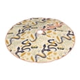 thumbnail image 1 of Daiia Snake And Floral Drawing Merry Christmas Tree Skirt , Xmas Large Lace-up Tree Skirt, Santa Snowflakes Rustic Home Decorations New Year Party Farmhouse Decor-48", 1 of 7