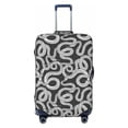 thumbnail image 1 of Daiia Snake Luggage Cover, Thickened Washable Travel Luggage Covers, Elastic Unique Baggage Covers for 18-20 inch Luggage-X-Large, 1 of 9
