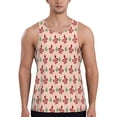 thumbnail image 1 of Daiia Snake Printed Men's Quick Dry Fit Muscle Tank Top Slim-Fit Tank Workout Tank Top Lightweight Sports Tank Top-Small, 1 of 7