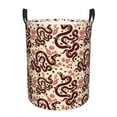 thumbnail image 1 of Daiia Snake Round Laundry Basket with Handles Thickened Waterproof Circular hamper,Dirty Clothes Storage Basket for Bedroom,Bathroom,College Dorm-Medium, 1 of 8