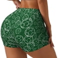 thumbnail image 1 of Daiia Soccer Pattern Women's Workout Shorts Biker Shorts - High Waisted Workout Spandex Tummy Control Gym Running Yoga Shorts-XX-Large, 1 of 8
