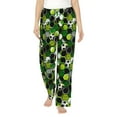 thumbnail image 1 of Daiia Soccer1 Women's Sleep Pant with Pockets and Drawstring,Pajama Pants-Large, 1 of 9