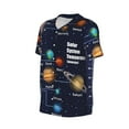 thumbnail image 1 of Daiia Solar System Mens Baseball Jersey Button Down Shirts Short Sleeve Sports Uniforms-X-Large, 1 of 9