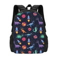 thumbnail image 1 of Daiia Space Dinosaur Backpack for Men and Women -Durable Backpack Large Capacity, Water-Resistant Bag with Adjustable Straps and Laptop Compartment, 1 of 9