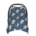 Daiia Space Puppy Pattern Car Seat Cover for Babies, Mom Nursing Covers