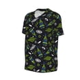 thumbnail image 1 of Daiia Space Rockets Mens Baseball Jersey Button Down Shirts Short Sleeve Sports Uniforms-XX-Large, 1 of 9