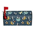 thumbnail image 1 of Daiia Space Sleeping Panda Mailbox Cover , Magnetic Welcome Mailbox Wraps Post Letter Box Cover for Garden Yard Home Decor-21x18 in, 1 of 7